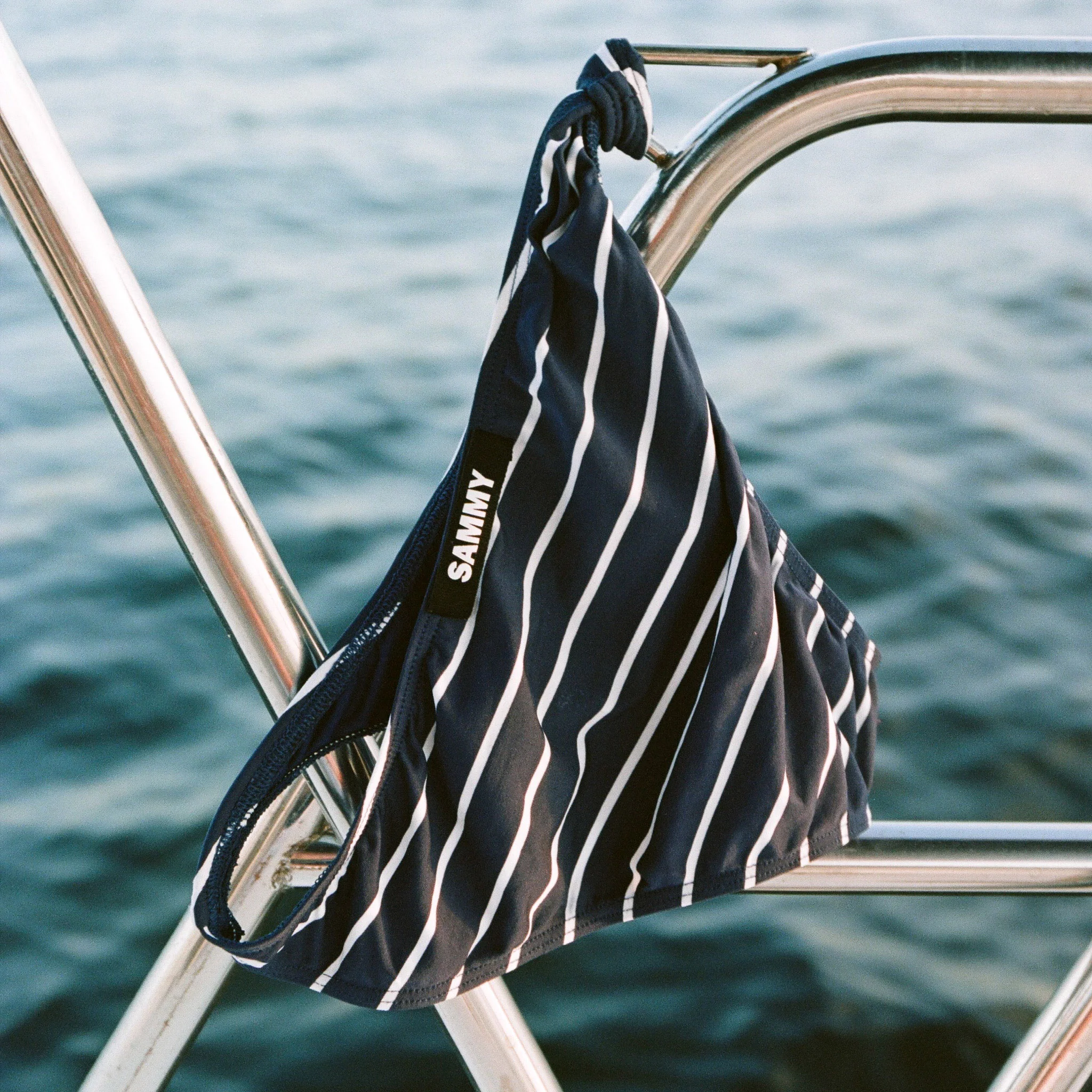 Striped Brazilian Swim Brief - Image 10