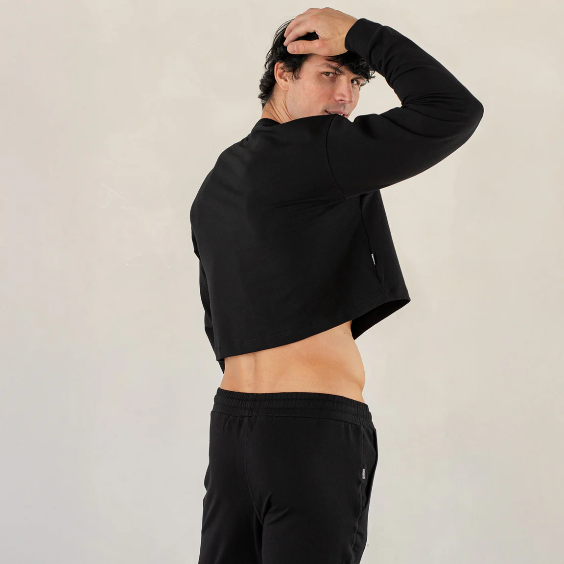 Midriff Crew Sweatshirt - Image 3