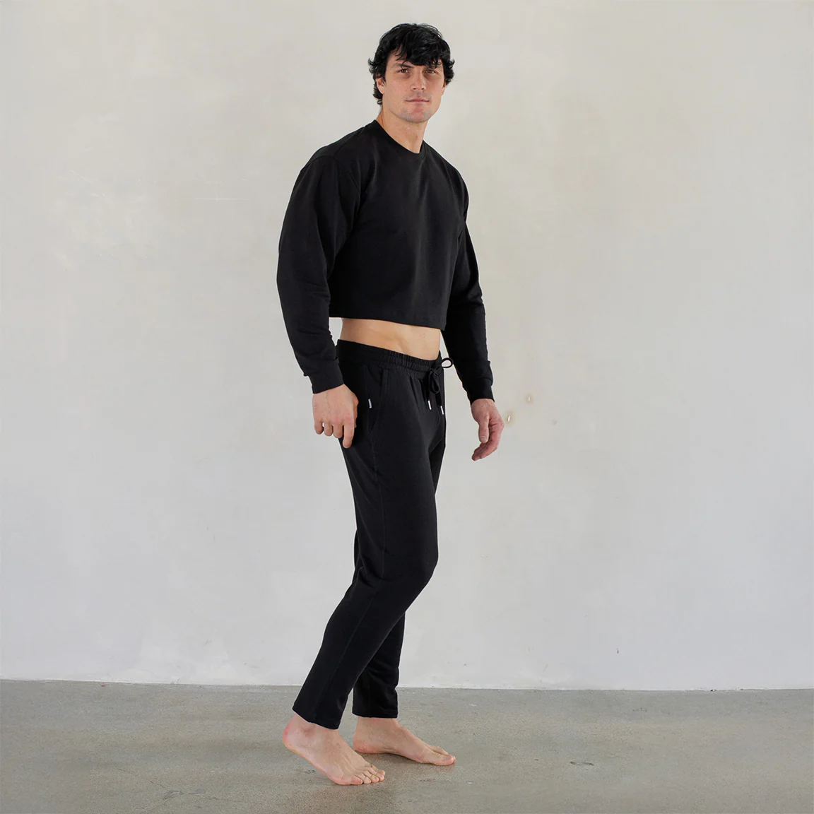 Midriff Crew Sweatshirt - Image 4