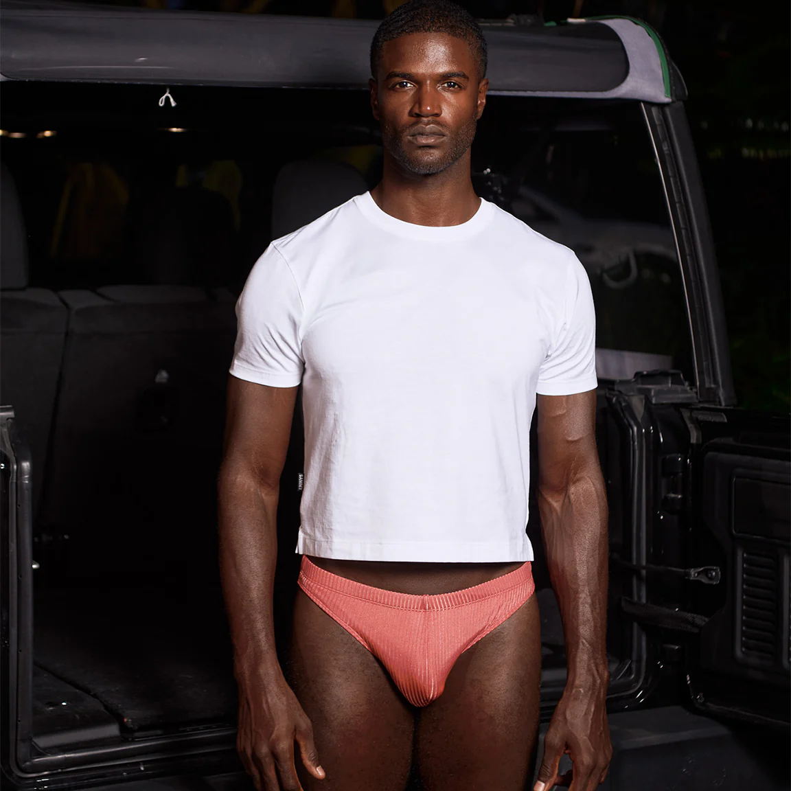 Ribbed Cheeky Swim Brief - Image 21