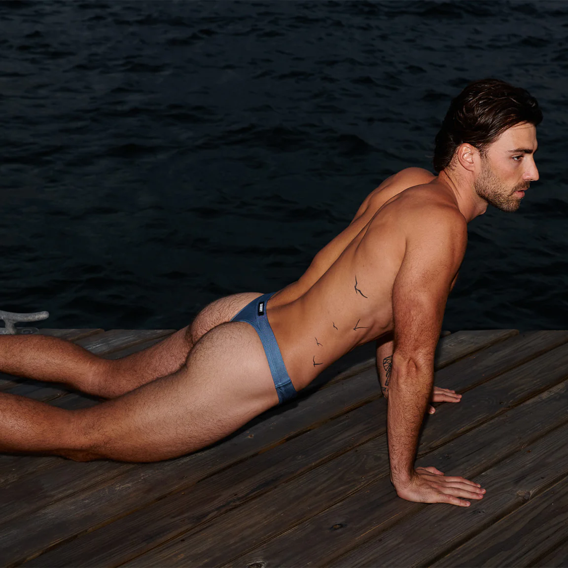 Shiny Classic Swim Thong - Image 8