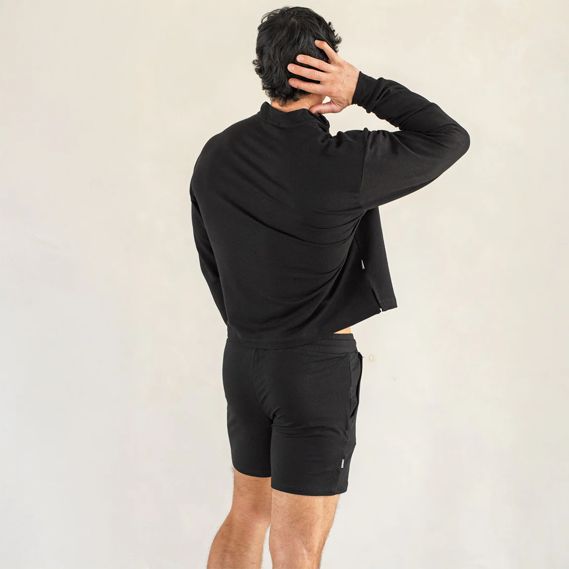 Shrunken Half Zip Sweatshirt - Image 5