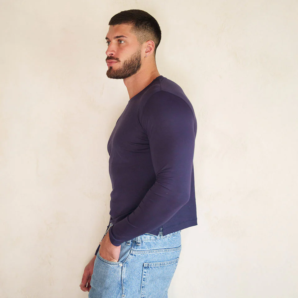 Untucked Long Sleeve Tee - Image 3